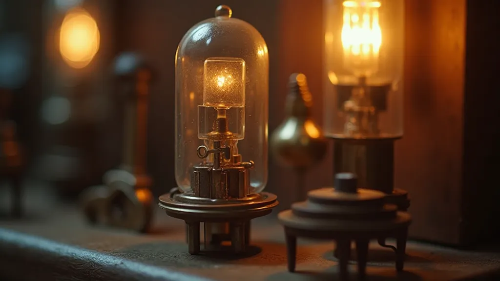 Vintage De Forest Triode Vacuum Tube