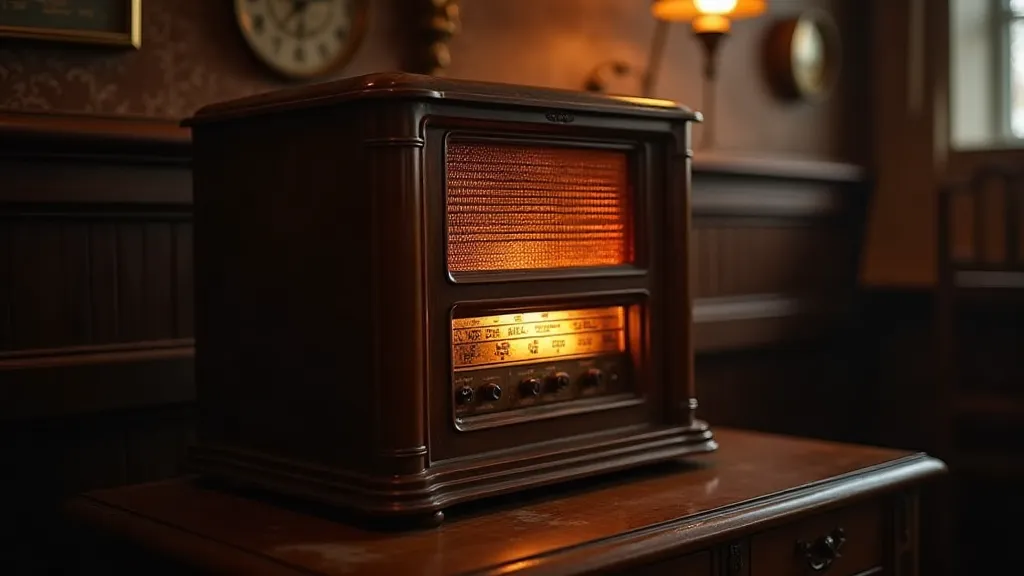 Restored Antique Radio