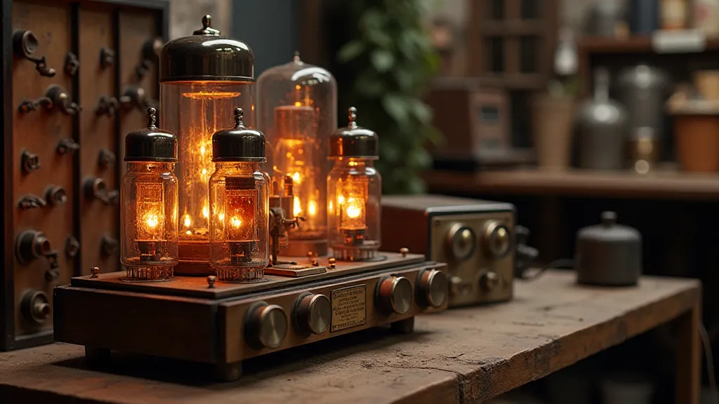 Vintage Tube Radio Amplifier