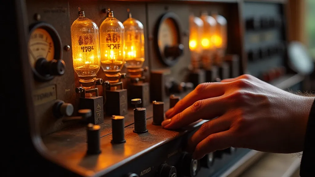 Vintage vacuum tube tester